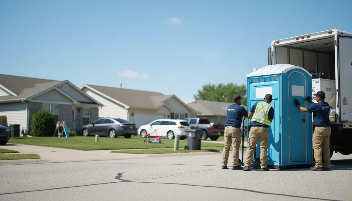 Standard Porta Potty Rentals in Maryville, IL near me